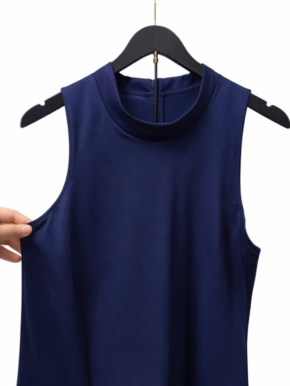 Outdoor Voices Zoom Bloom Athletic Racerback Dress | Dark Sky Blue | Size Large - Picture 8 of 10